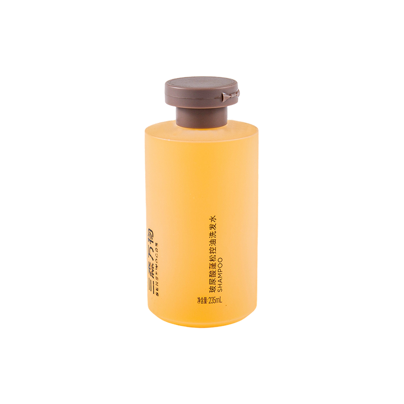 Flacon rotund din PP rezistent la substanțe chimice și la uzură de 230 ml