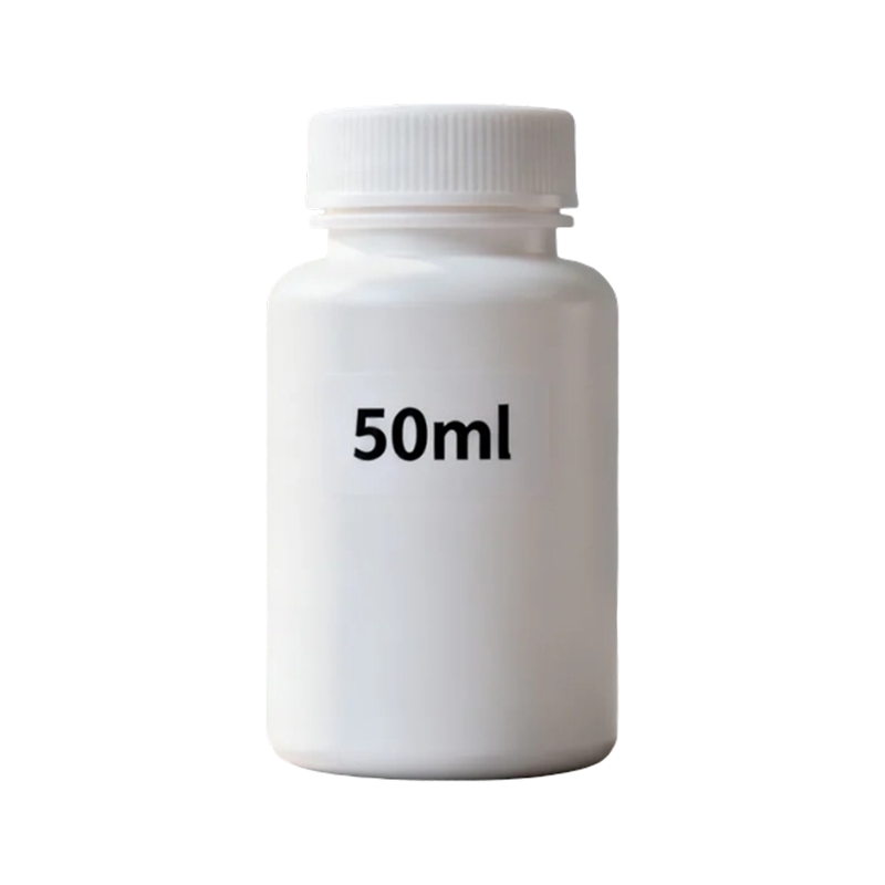 50 ml 100 ml rotund HDPE pastila medicament sticla goala din plastic
